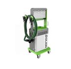 High Filtration Green Pneumatic Sander Machine For Car Painting